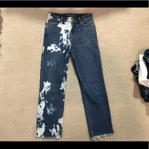 Target Wild Fable bleached jeans